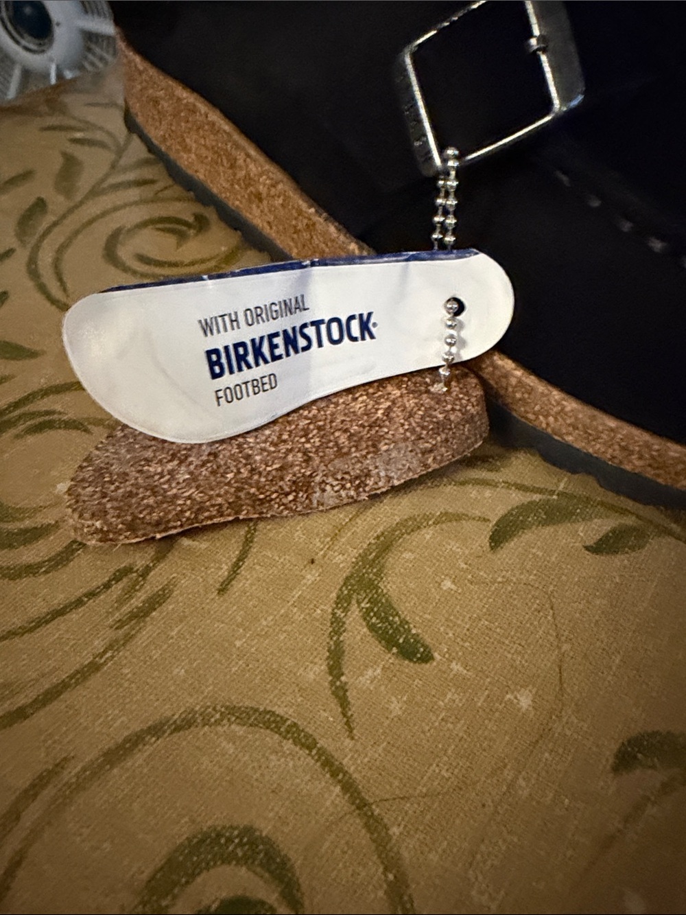 Women’s Birkenstock Black Suede Buckley Clog - Picture 2 of 5